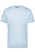 James & Nicholson Herren Work T-Shirt light-blue