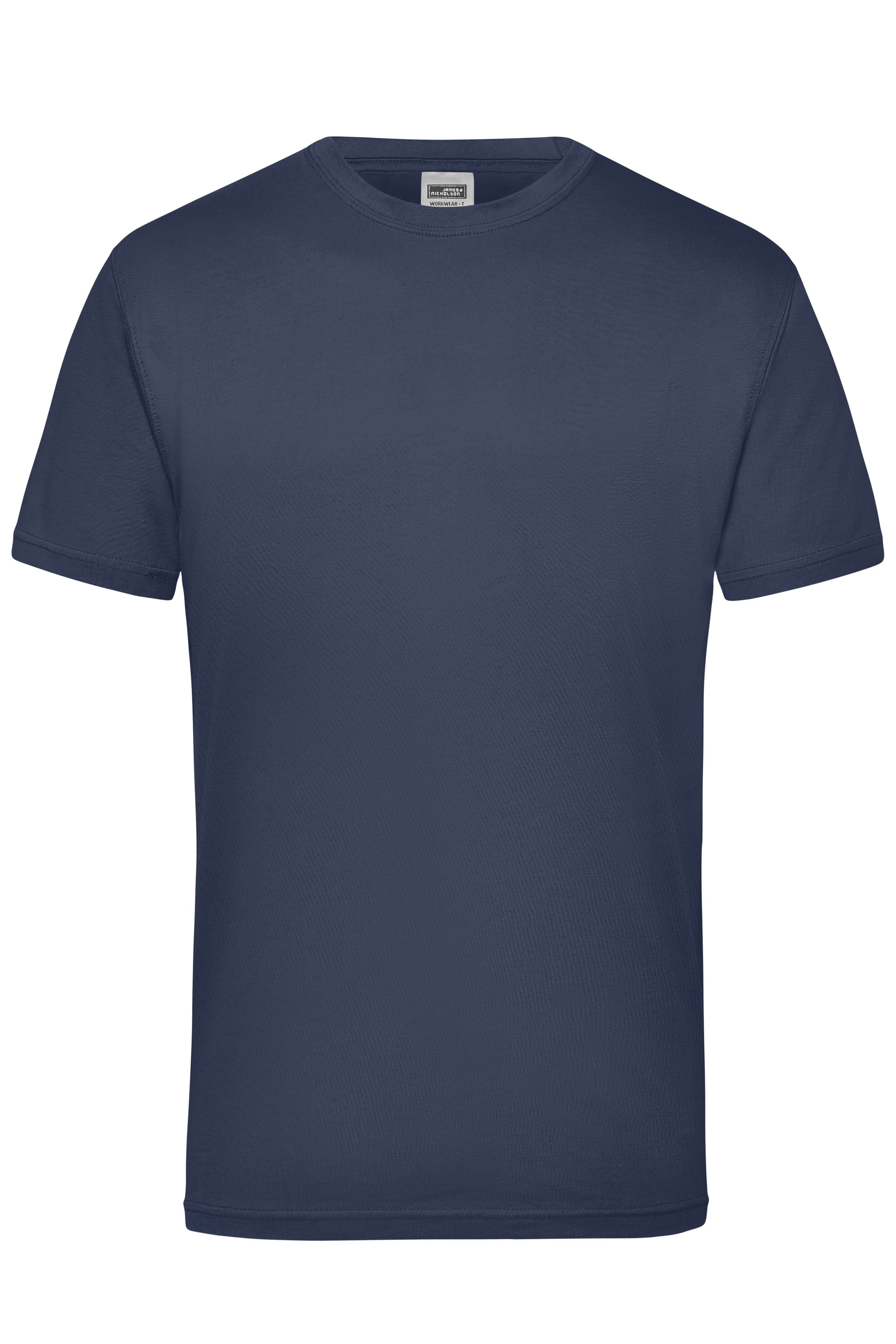 James & Nicholson Herren Work T-Shirt navy