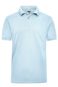 James & Nicholson Herren Work Poloshirt light-blue