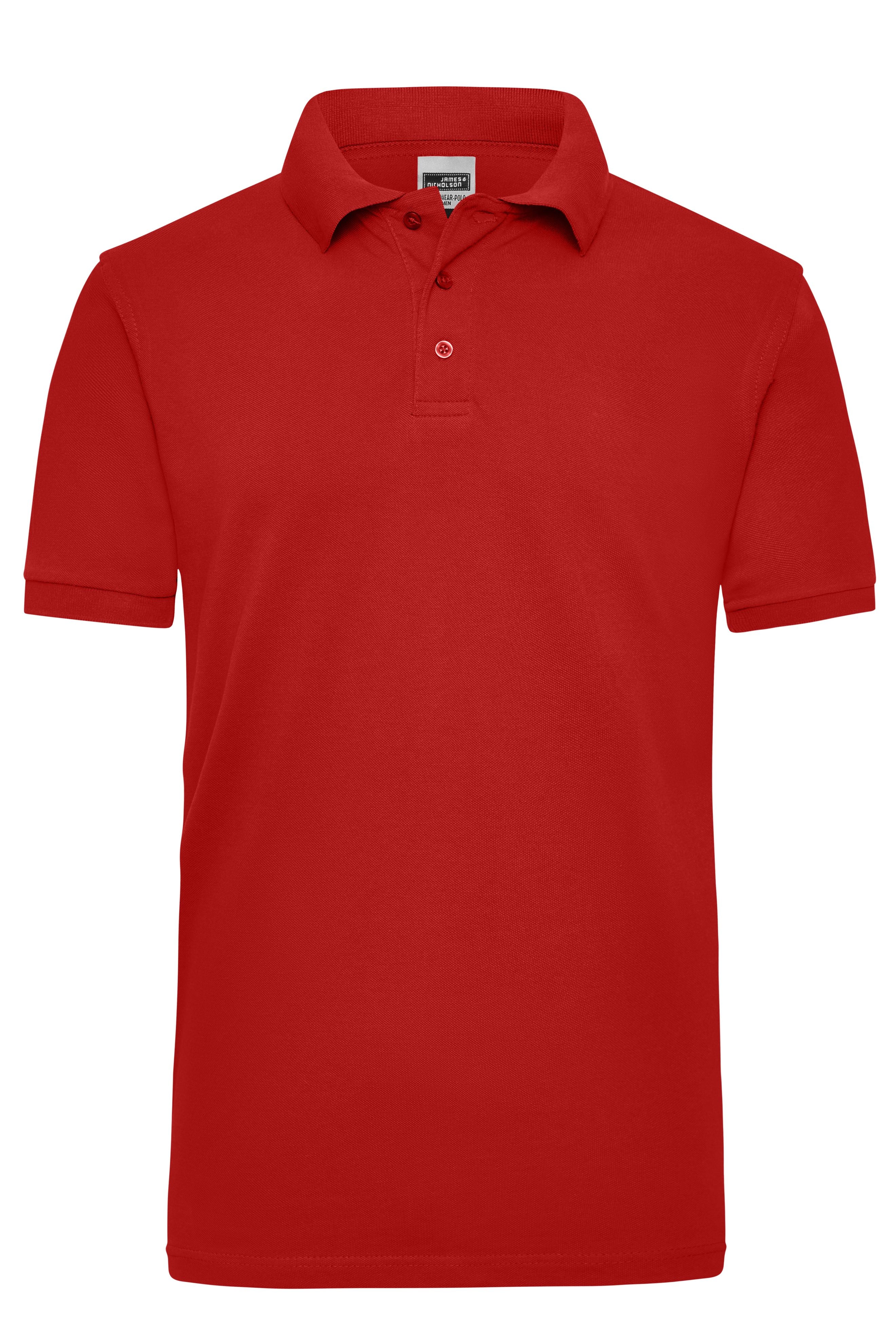 James & Nicholson Herren Work Poloshirt red