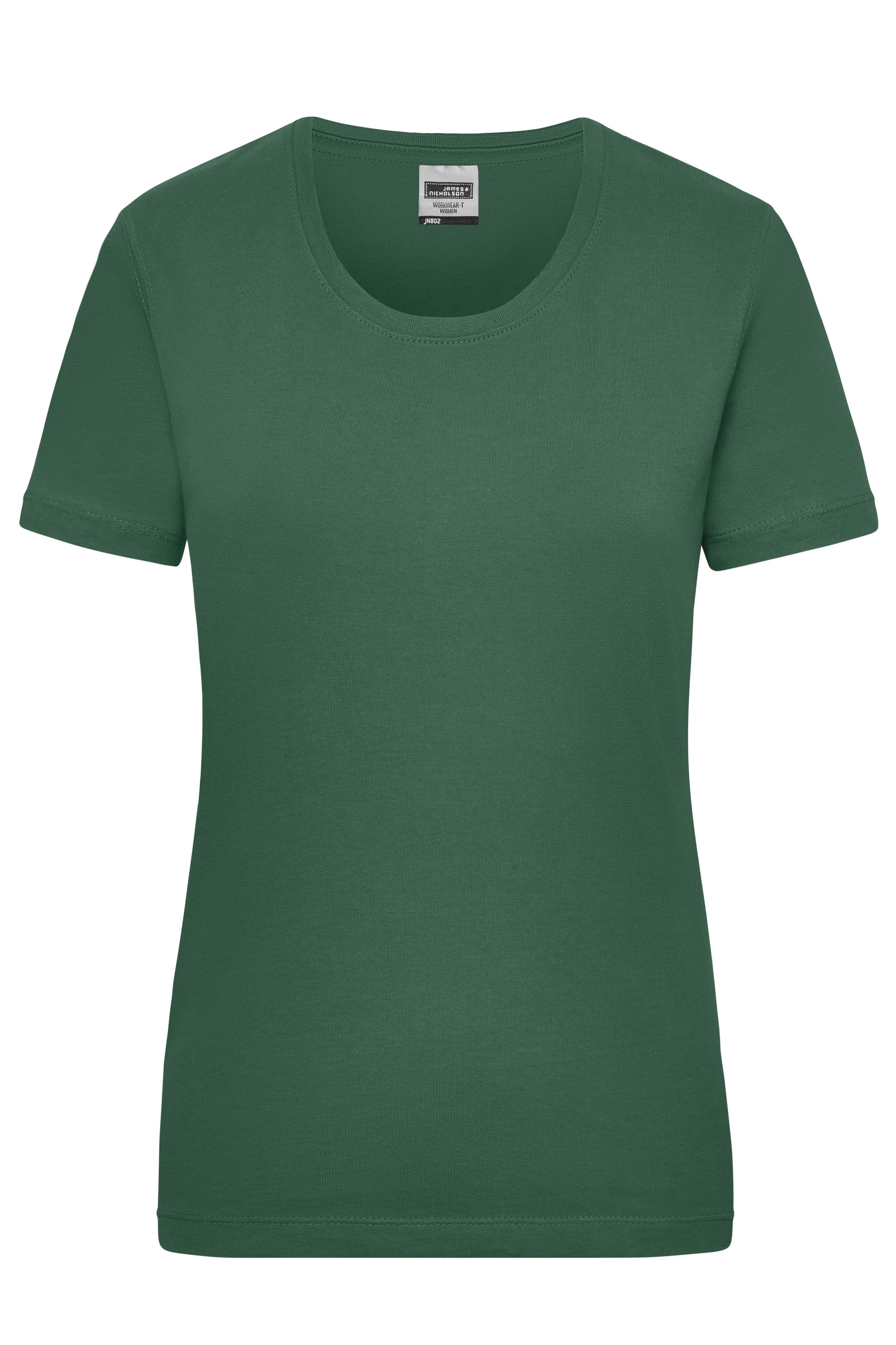 James & Nicholson Damen Work T-Shirt dark-green