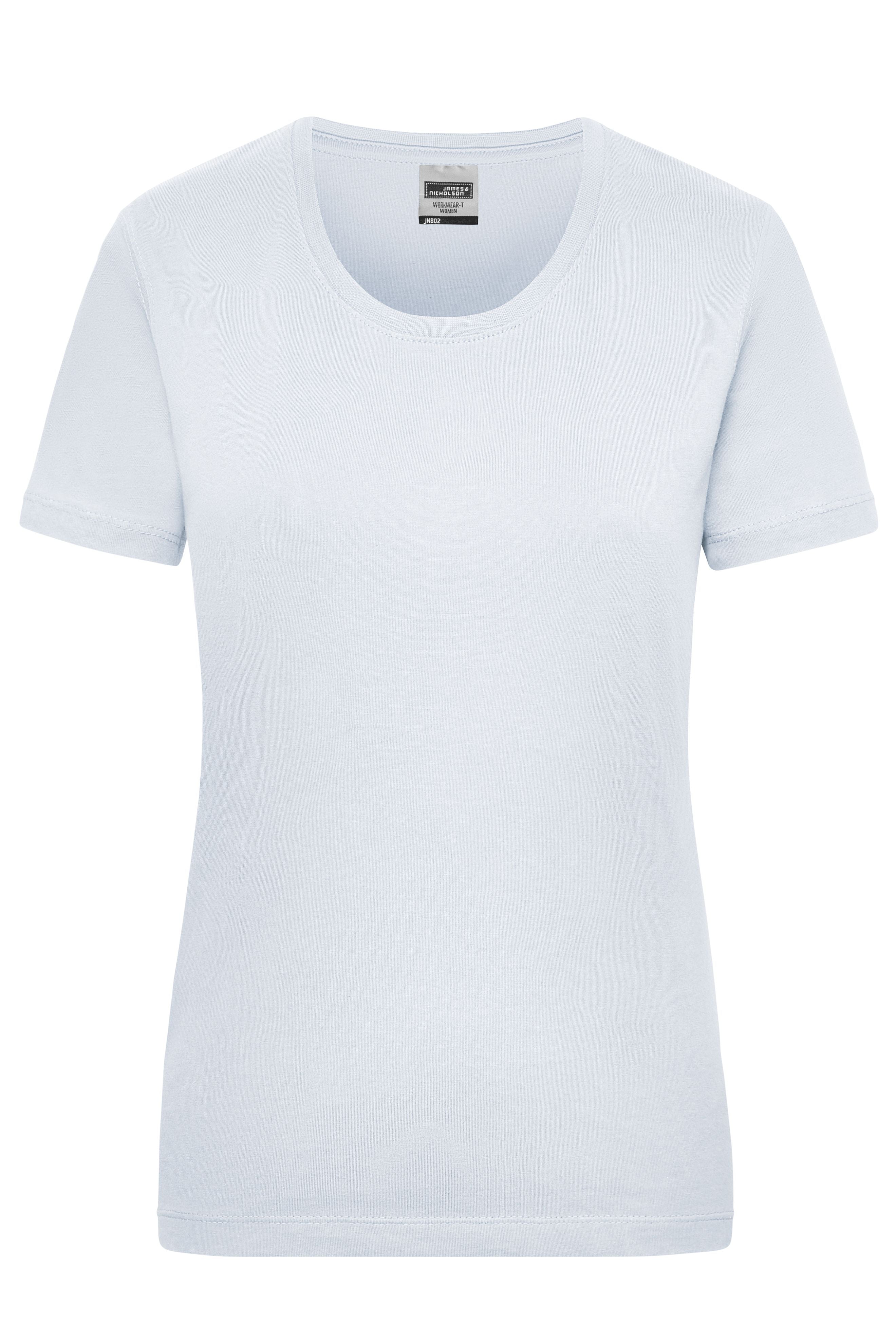 James & Nicholson Damen Work T-Shirt white