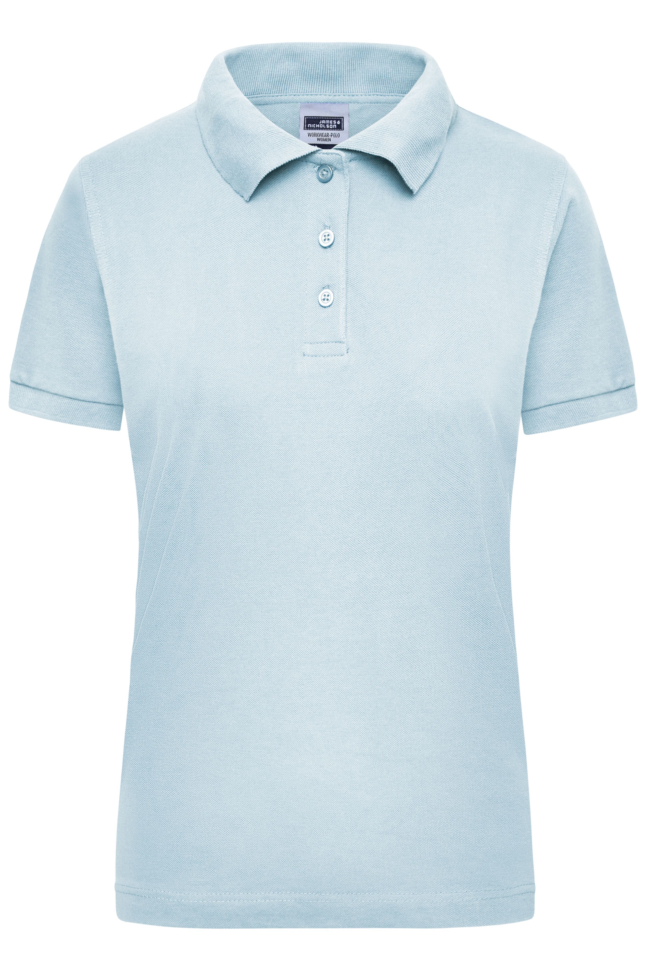 James & Nicholson Damen Work Polo light-blue