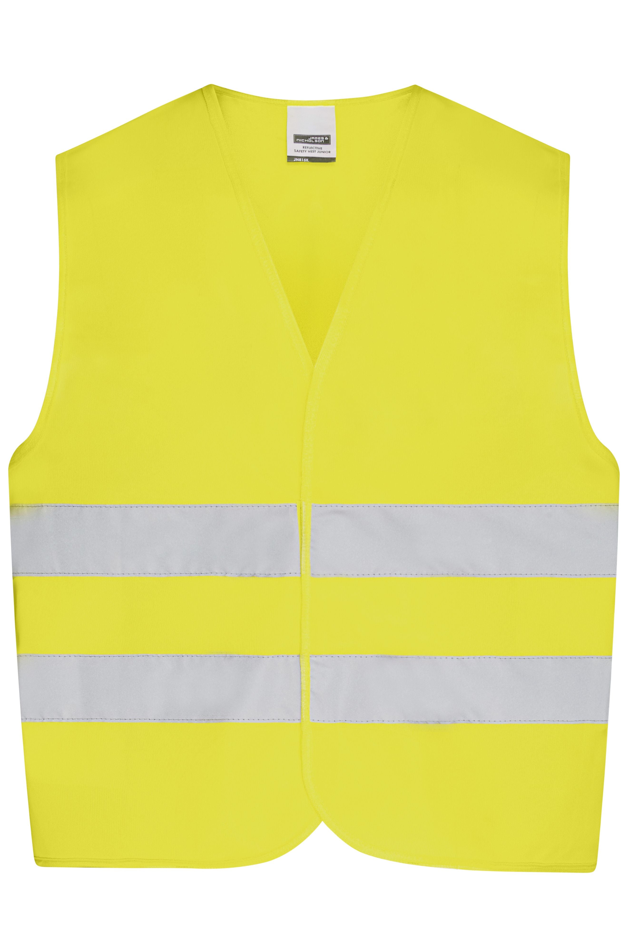 James & Nicholson Fluoreszierende Kinder Sicherheitsweste fluorescent-yellow