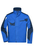 James & Nicholson Workwear Jacke royal/navy