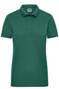 James & Nicholson Damen Elastic Langarm V-Shirt dark-green