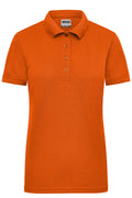 James & Nicholson Damen Elastic Langarm V-Shirt orange