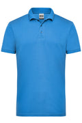 James & Nicholson Herren Workwear Polo aqua