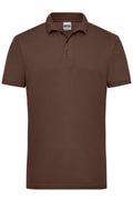 James & Nicholson Herren Workwear Polo brown