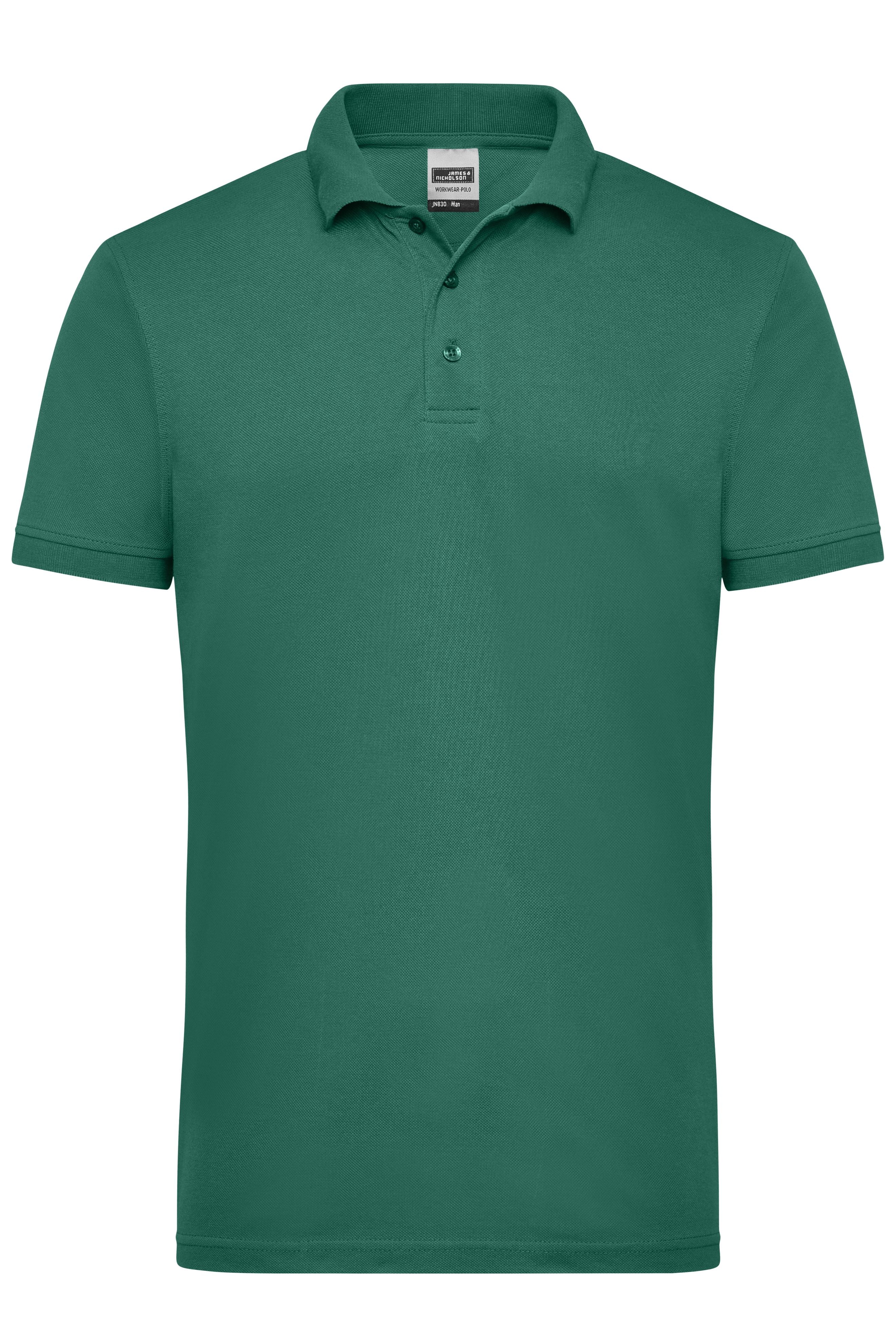 James & Nicholson Herren Workwear Polo dark-green