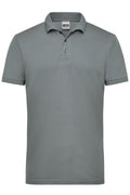 James & Nicholson Herren Workwear Polo dark-grey
