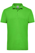 James & Nicholson Herren Workwear Polo lime-green