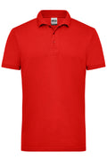 James & Nicholson Herren Workwear Polo red
