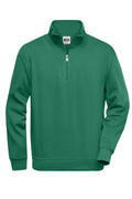 James & Nicholson Workwear Zip Sweatshirt dark-green