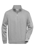 James & Nicholson Workwear Zip Sweatshirt grey-heather