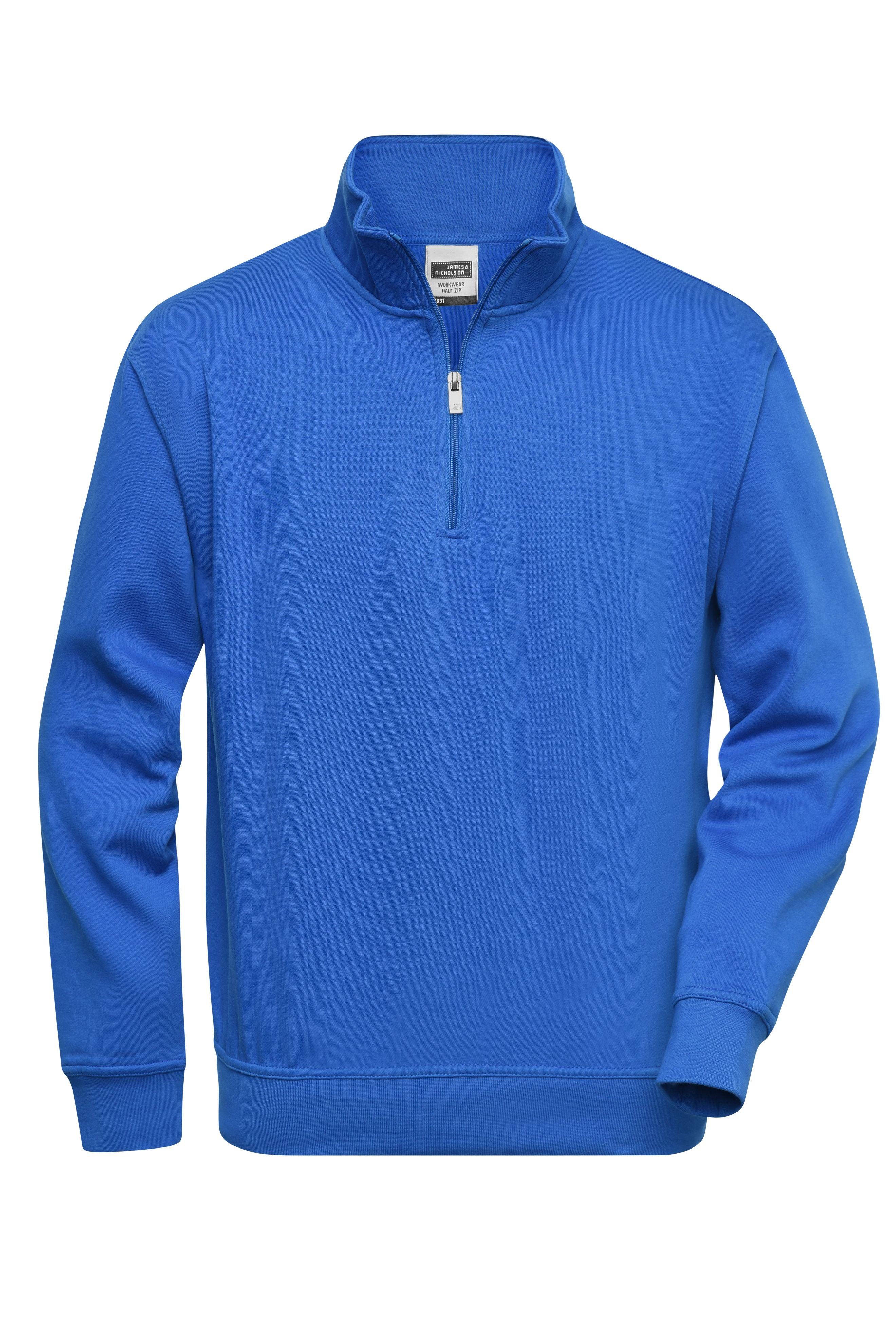 James & Nicholson Workwear Zip Sweatshirt royal