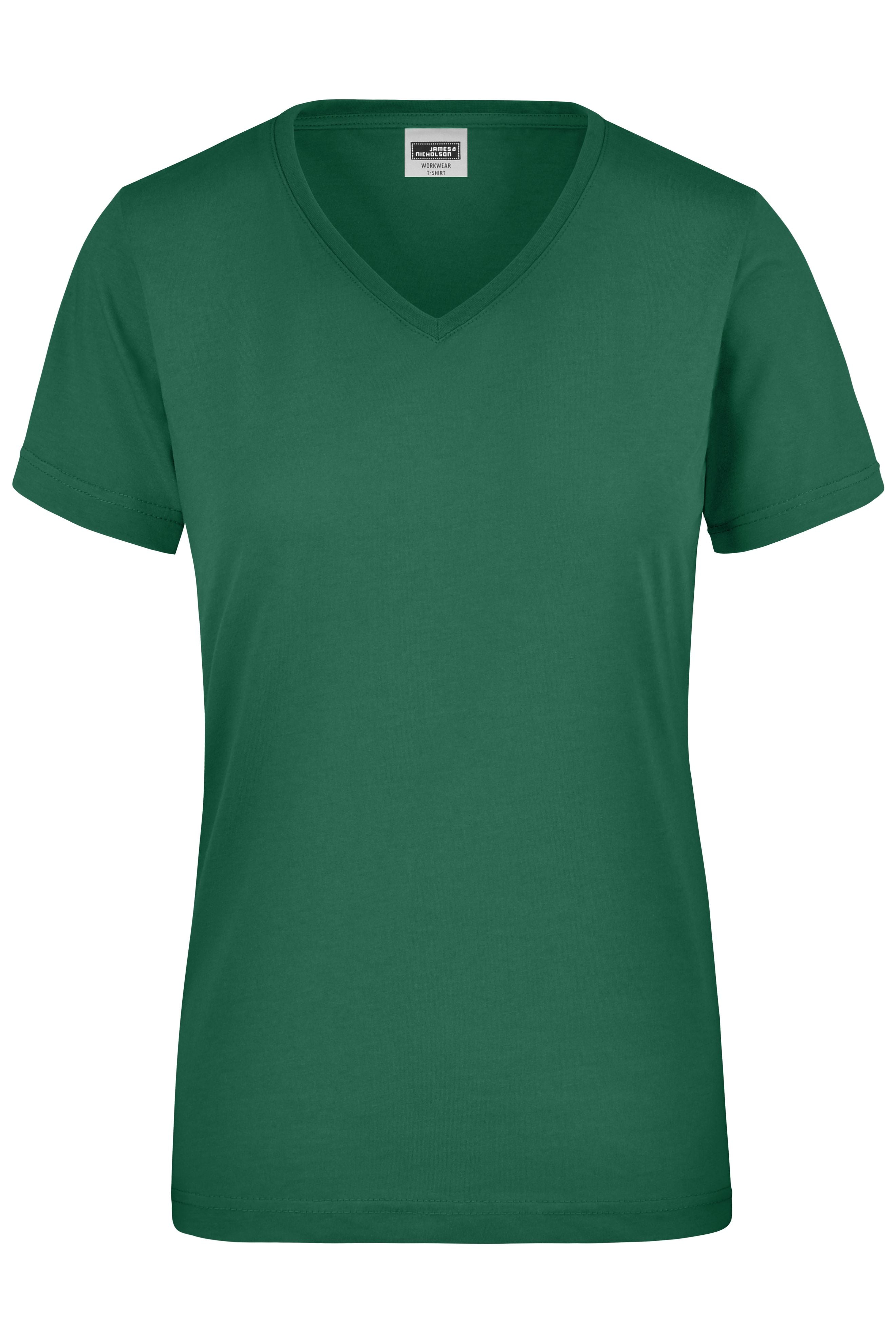 James & Nicholson Damen Work T-Shirt dark-green