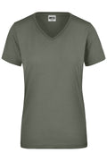 James & Nicholson Damen Work T-Shirt dark-grey