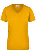 James & Nicholson Damen Work T-Shirt gold-yellow