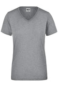 James & Nicholson Damen Work T-Shirt grey-heather