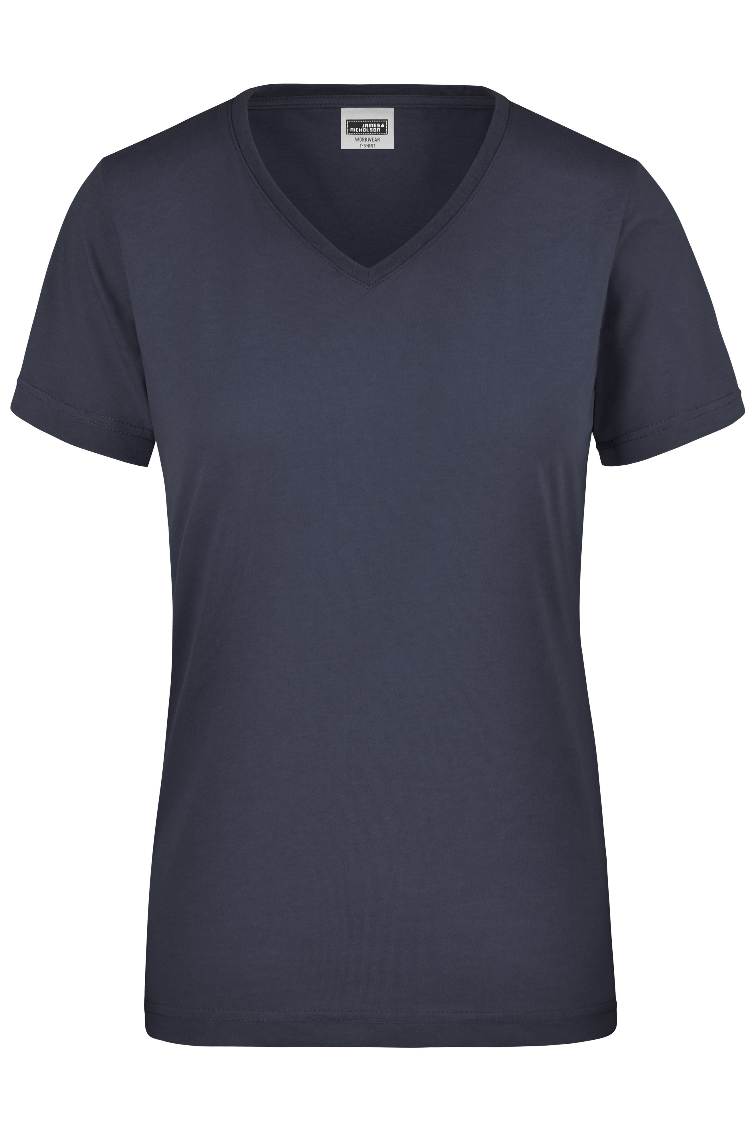 James & Nicholson Damen Work T-Shirt navy