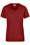 James & Nicholson Damen Work T-Shirt wine