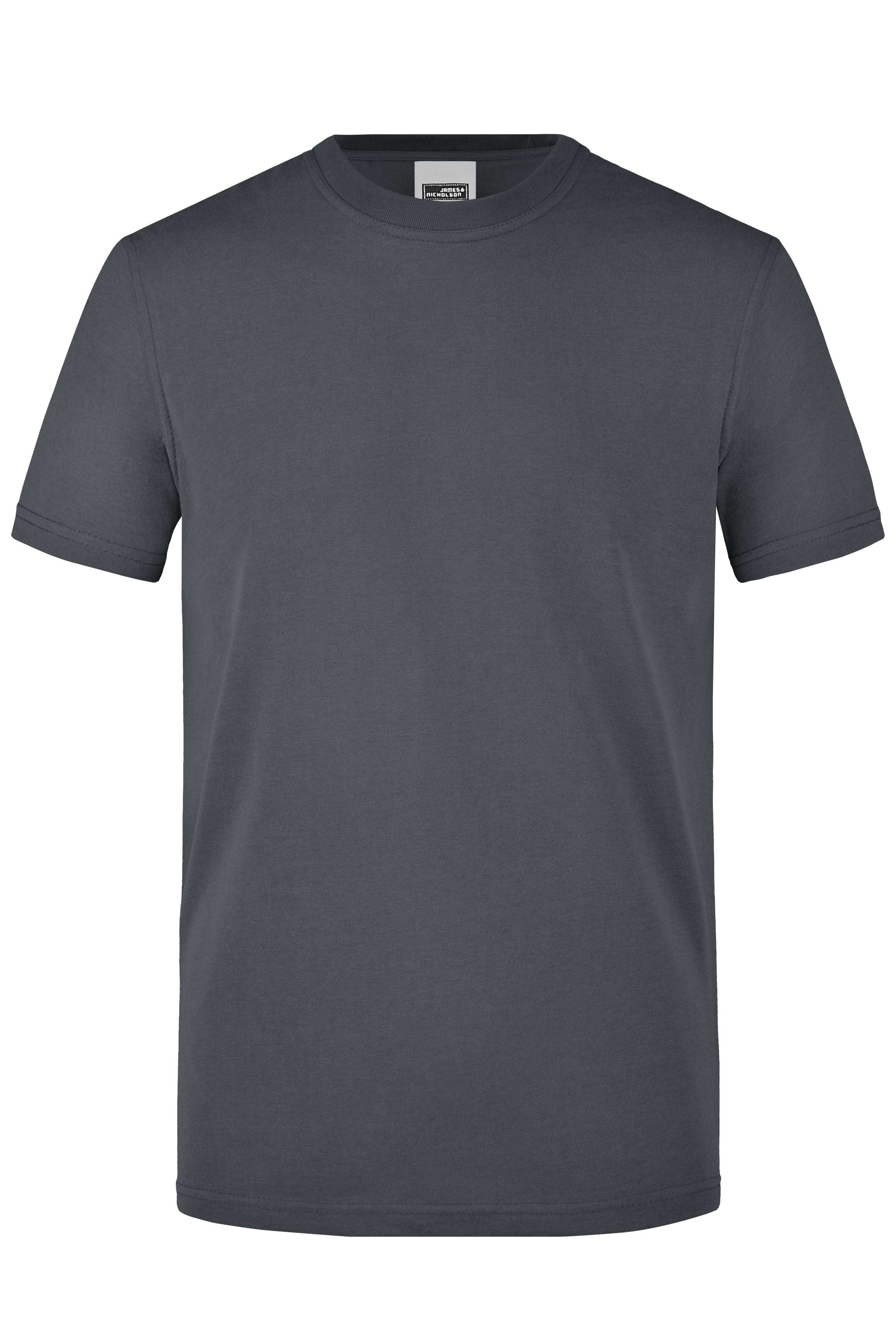 James & Nicholson Herren Work T-Shirt carbon