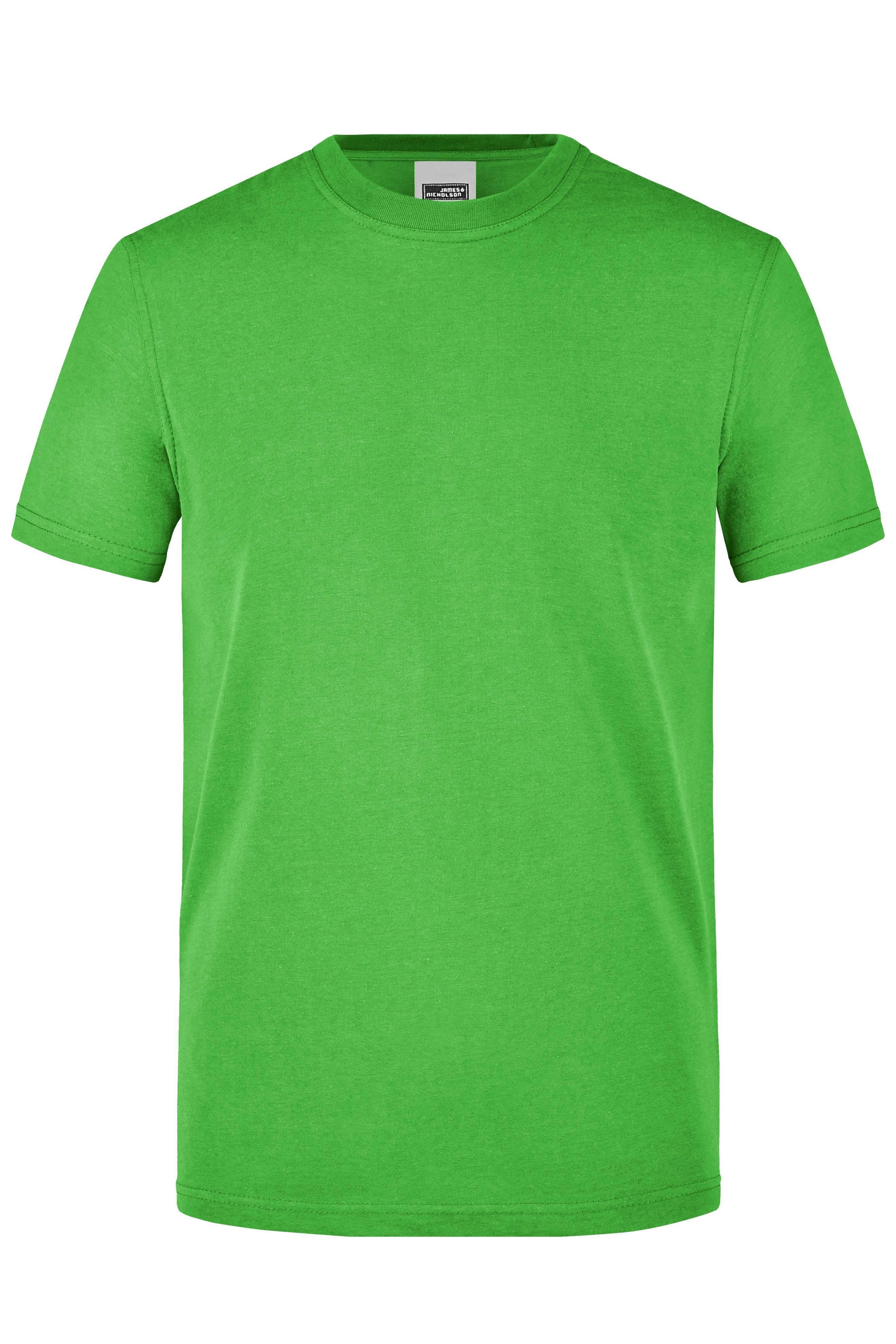 James & Nicholson Herren Work T-Shirt lime-green