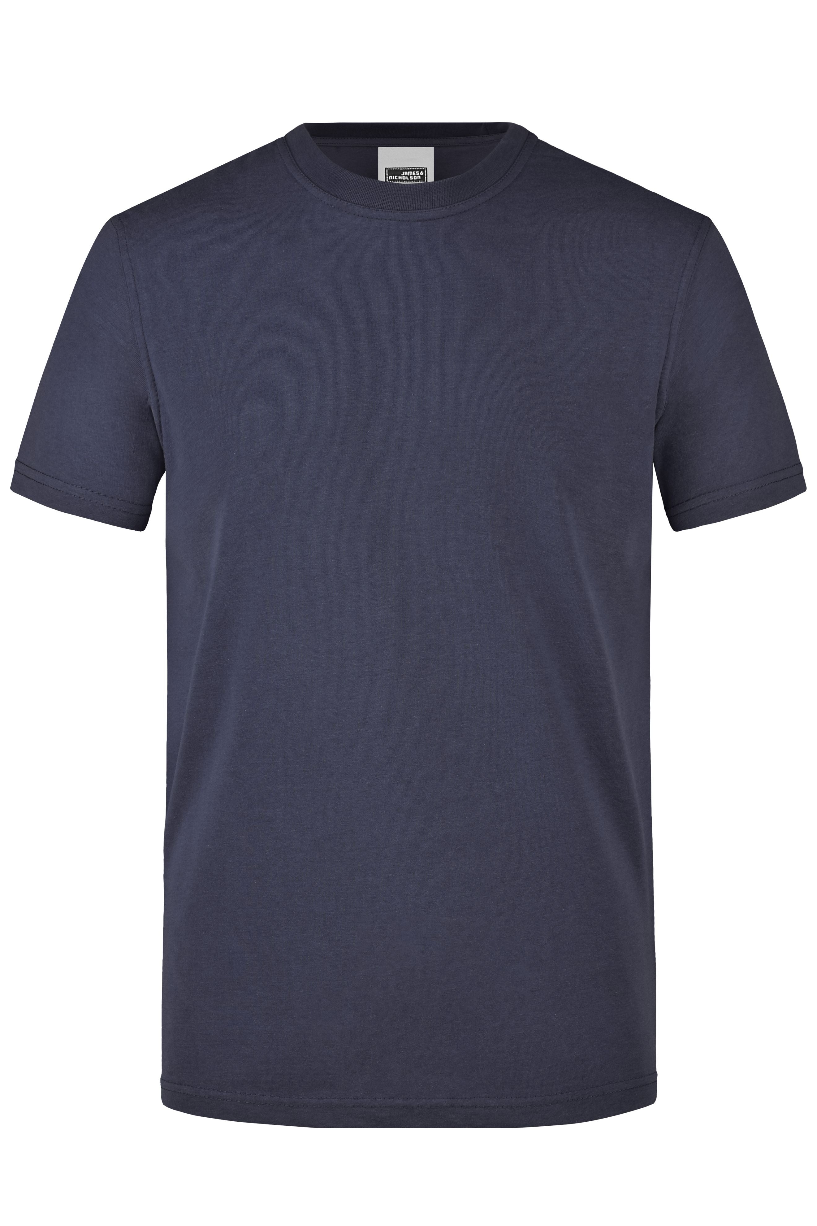 James & Nicholson Herren Work T-Shirt navy