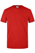 James & Nicholson Herren Work T-Shirt red