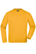 James & Nicholson Workwear Pullover gold-yellow