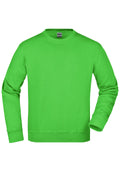 James & Nicholson Workwear Pullover lime-green