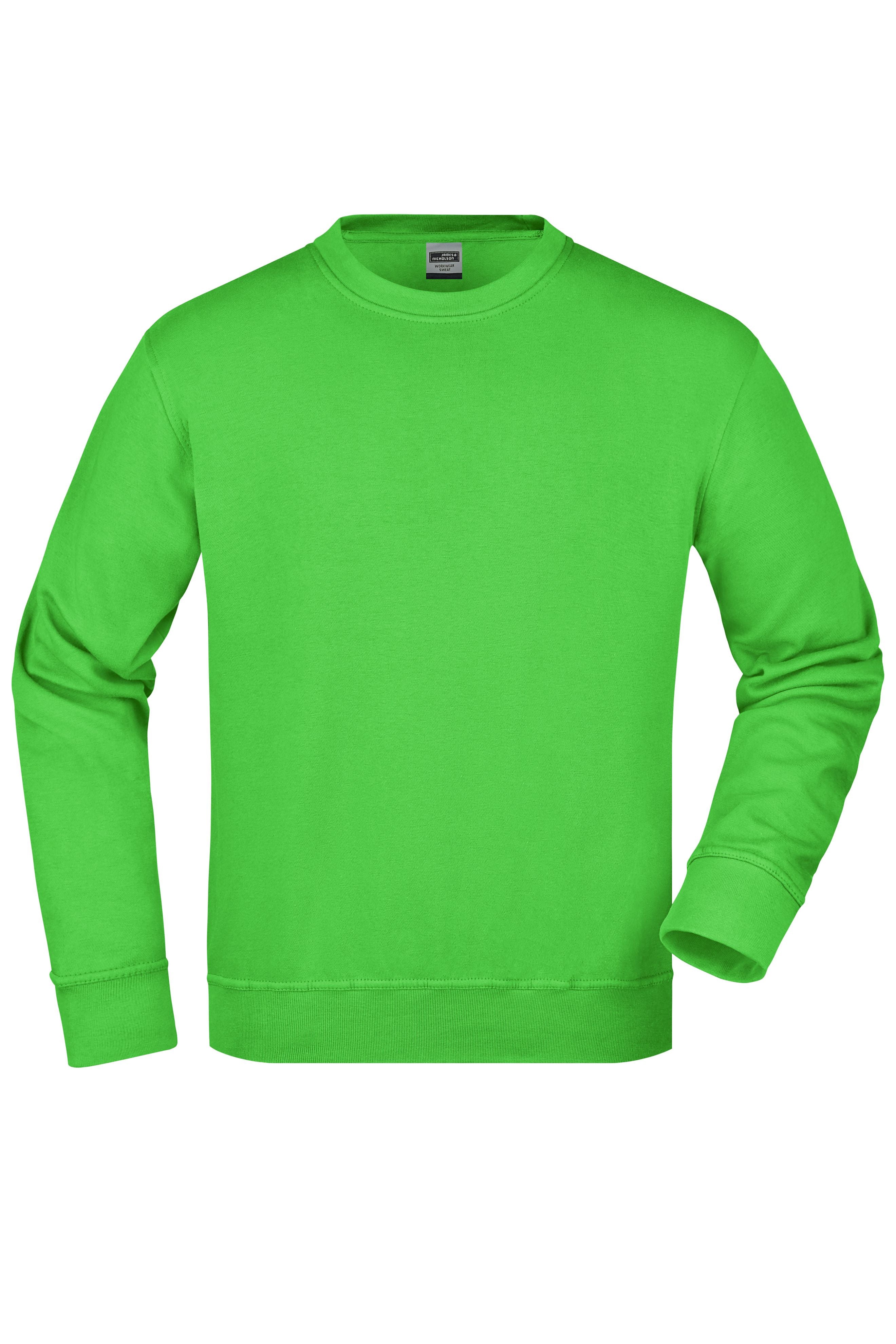 James & Nicholson Workwear Pullover lime-green