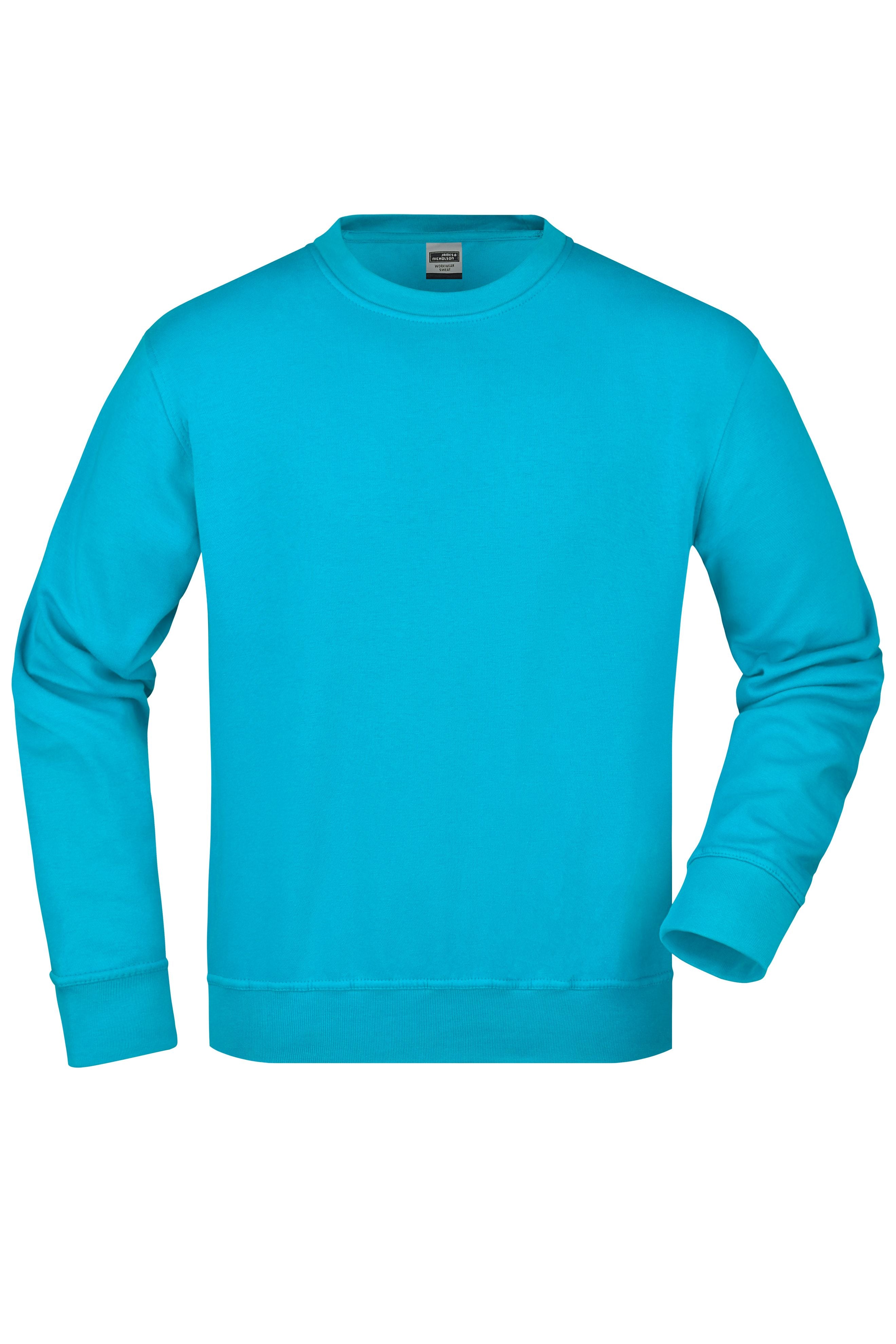 James & Nicholson Workwear Pullover turquoise
