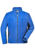 James & Nicholson Herren Arbeits Fleecejacke royal/navy