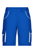 James & Nicholson Workwear Bermuda royal/white