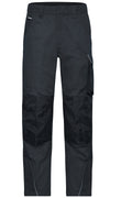 James & Nicholson Workwear Arbeitshose Materialmix carbon