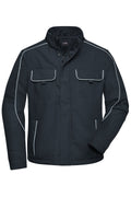 James & Nicholson Workwear Softshelljacke carbon