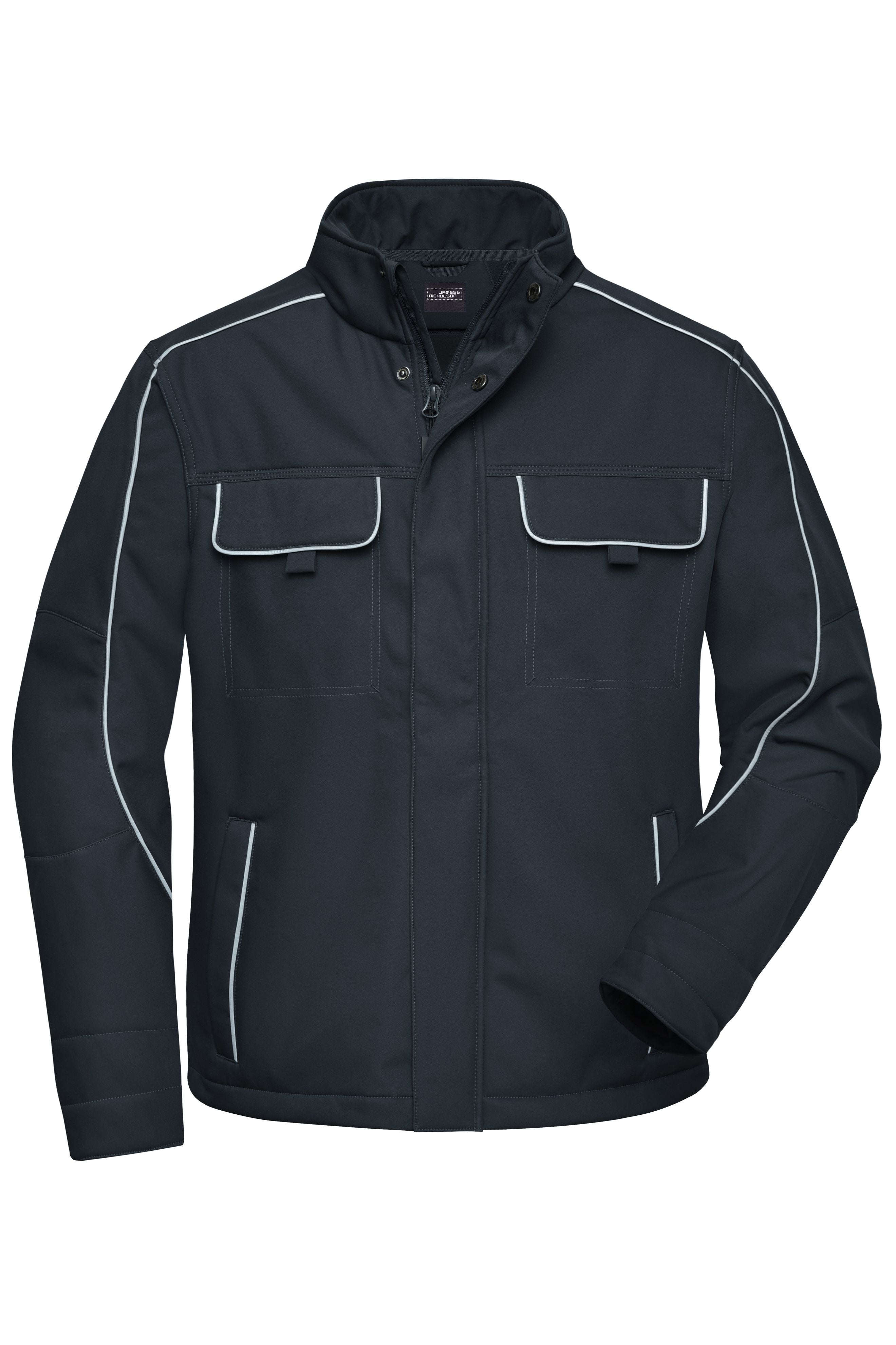 James & Nicholson Workwear Softshelljacke carbon