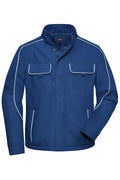 James & Nicholson Workwear Softshelljacke dark-royal