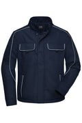 James & Nicholson Workwear Softshelljacke navy