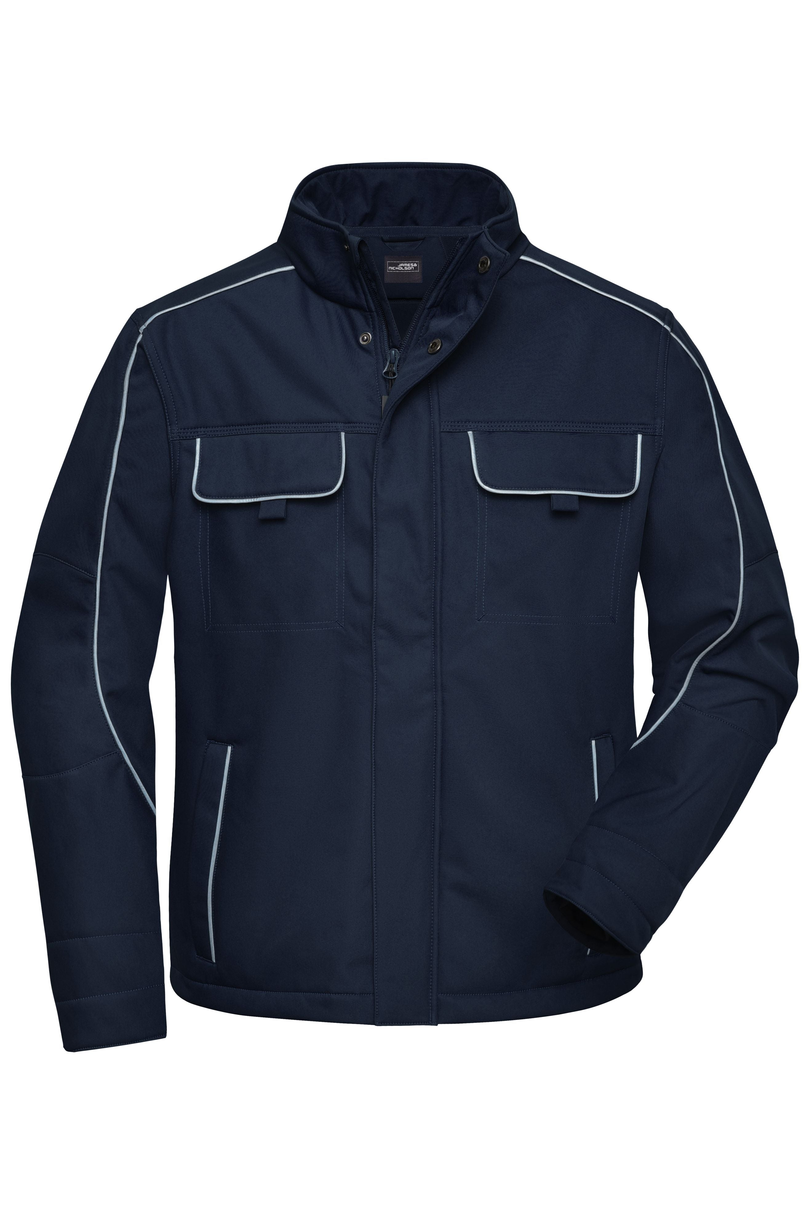 James & Nicholson Workwear Softshelljacke navy