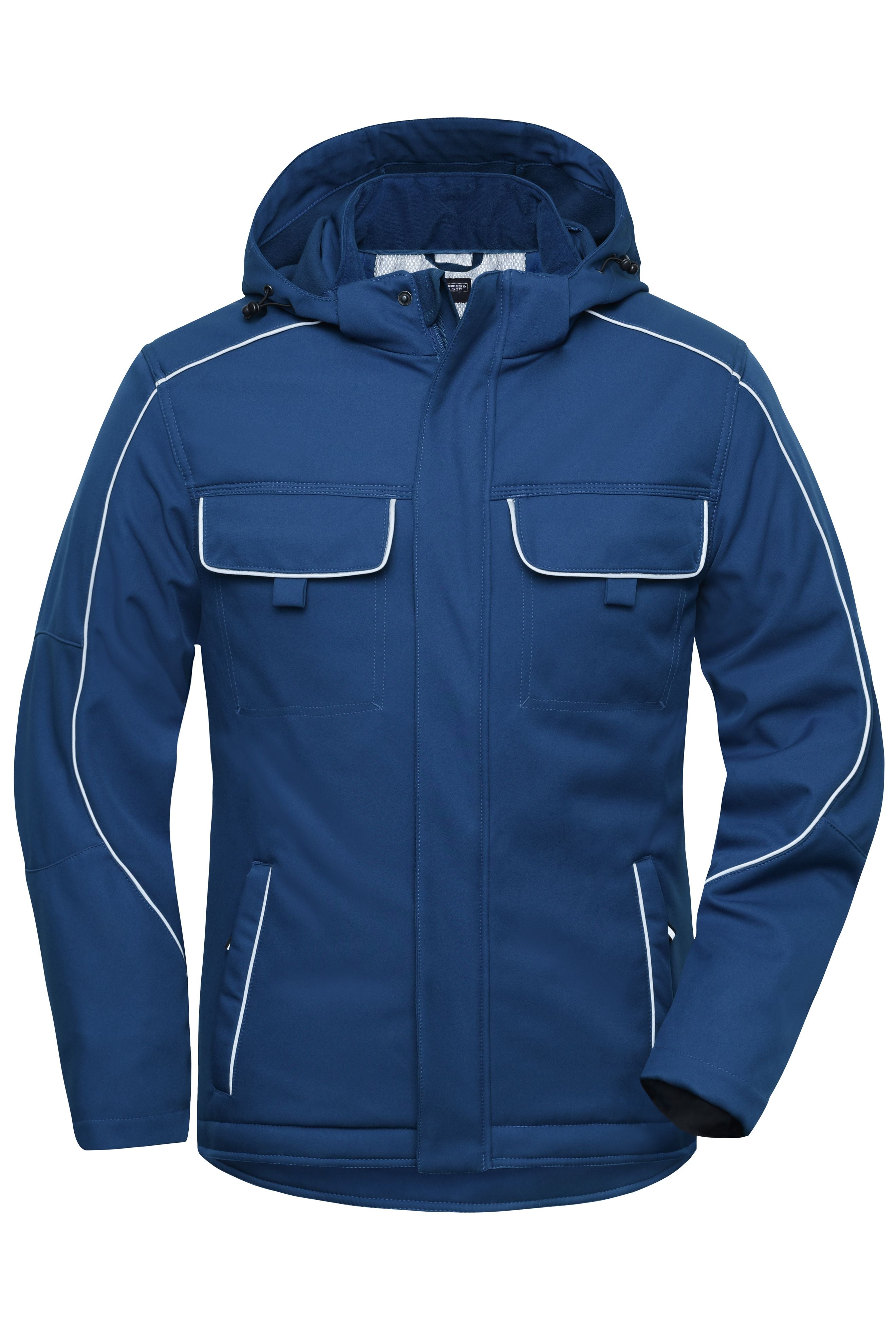 James & Nicholson Winter Workwear Softshelljacke dark-royal
