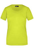 James & Nicholson Damen Rundhals T-Shirt acid-yellow
