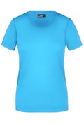 James & Nicholson Damen Rundhals T-Shirt aqua
