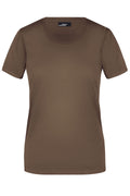 James & Nicholson Damen Rundhals T-Shirt brown