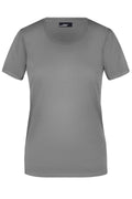 James & Nicholson Damen Rundhals T-Shirt dark-grey