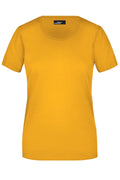 James & Nicholson Damen Rundhals T-Shirt gold-yellow