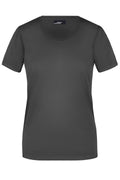 James & Nicholson Damen Rundhals T-Shirt graphite