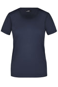 James & Nicholson Damen Rundhals T-Shirt navy